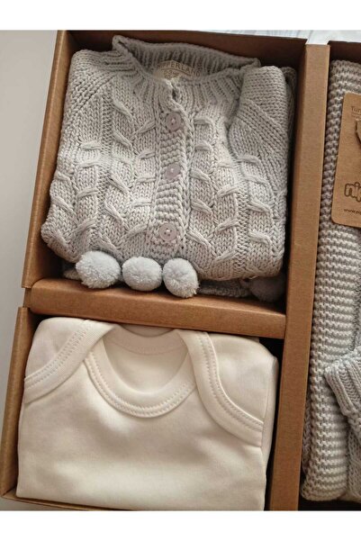 Nipperland 100% Cotton Egyptian Knitted 5-Piece Hospital Discharge Set