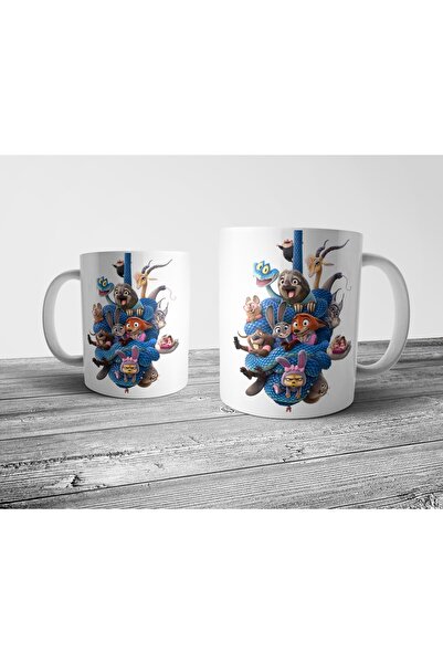 Pixxa Zootopia 2 - Zootropolis Mug Cup Model 3