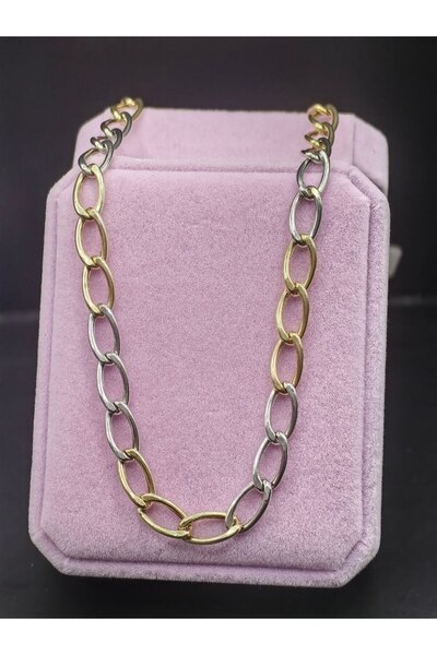 argint 925 2-TONE CHAIN
