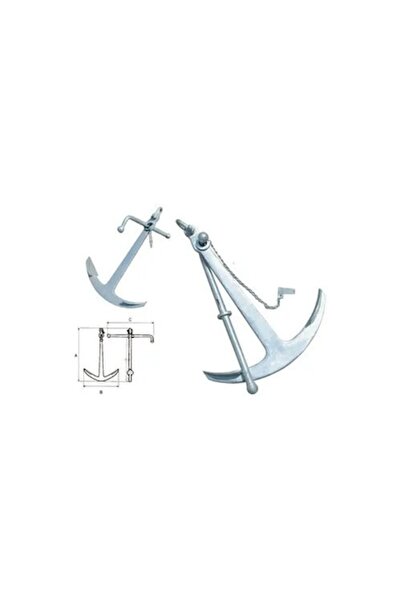 TNG Outdoor Admiral Anchor, Fixed Arms, 20 kg
