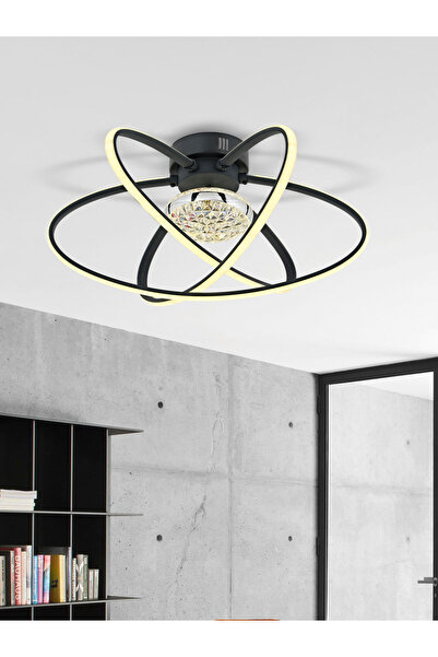 IŞILAY AYDINLATMA Seher Antresit Toplu 3'lü Plafonyer ( 3renk Işık ) Modern L...