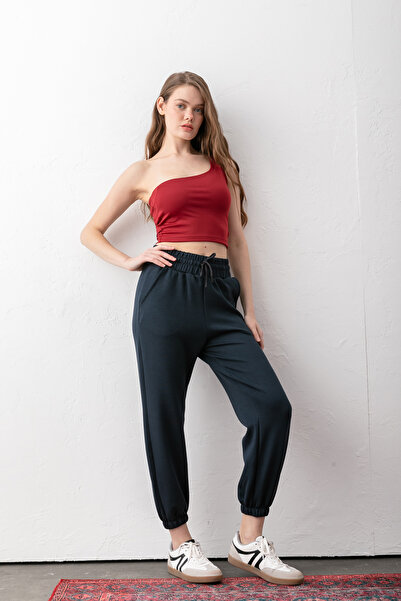 Pantastic Jeans Women's Stretchy Model High Waist Pocketed Soft Textured Rubb...