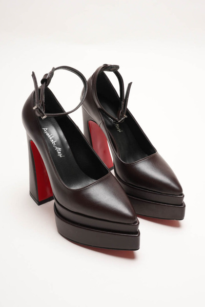Ayakkabı Ateşi Double Platform Special Design Women's Shoes Rigels