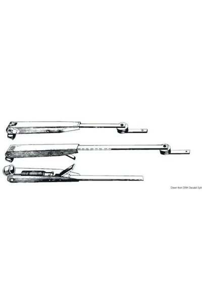 TNG Outdoor Braț telescopic reglabil pentru ștergătorul de parbriz, 455-615 mm
