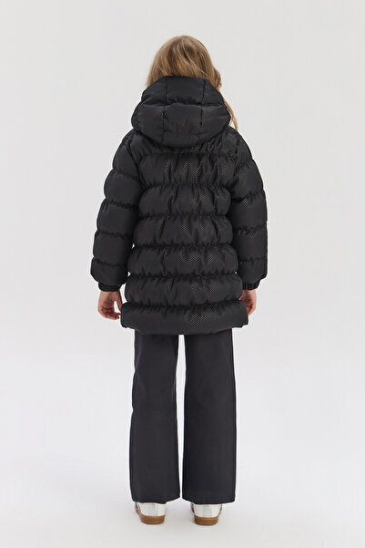 Tyess Girl Black Coat