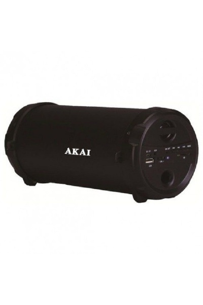 AKAI Woofer Portable Active Speaker, USB Port, Bluetooth Connectivity, Aux In, Powerbank Function,