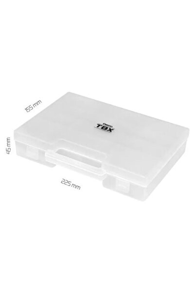 DELPHİN TBX One Fishing Accessories Box 22.5x15.5x4.5 cm, 15 Compartments