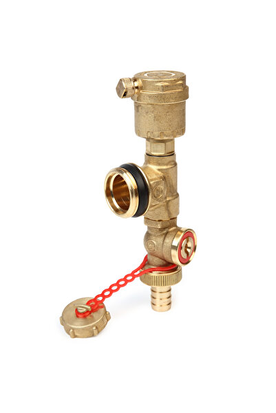 GIACOMINI Racord distribuitor R554BY005, cu supapă automată de aerisire și go...