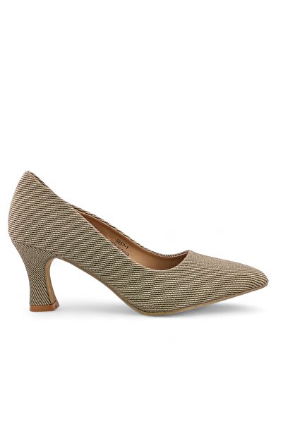 Sunrise Pointed Toe Mid Heel Pump