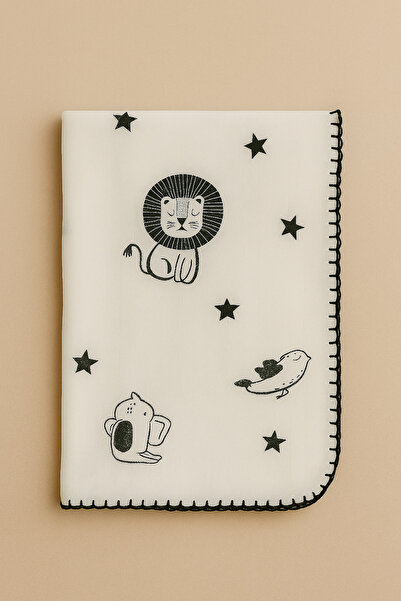 Attolya 120X120 Baby Swaddle, Baby Swaddle Blanket, 100% Cotton, Muslin, in a Gift Bag, for a Gift