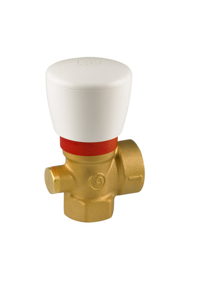 GIACOMINI Valvă diferențială R147NY004, filet interior 3/4", bypass pentru instalații HVAC, alamă