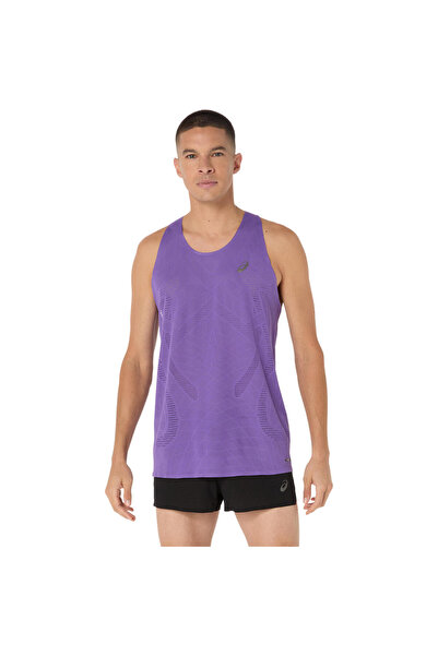 Asics METARUN SINGLET Erkek Mor Atlet 2011D287-500