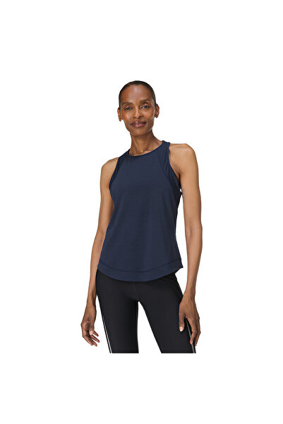 Sweaty Betty Breathe Easy Mesh Run Tank Top Women's Blue Running Tank Top Women's Running Tank