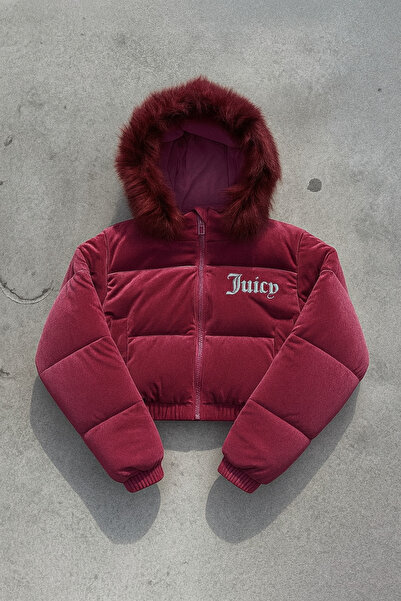 Gofeel Juicy Couture Taşlı Crop Mont