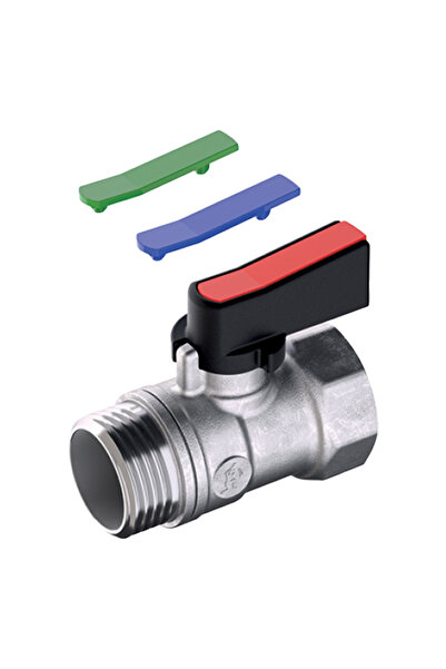 GIACOMINI R694X003 mini butterfly water tap, size 1/2, Internal - External, B...