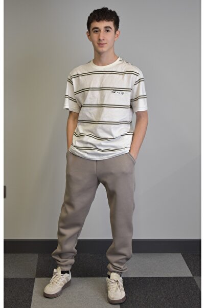 Banadamoda Unisex Φούτερ από βαμβάκι με 3 κλωστές με μαλακή υφή και φλις εσωτερικά