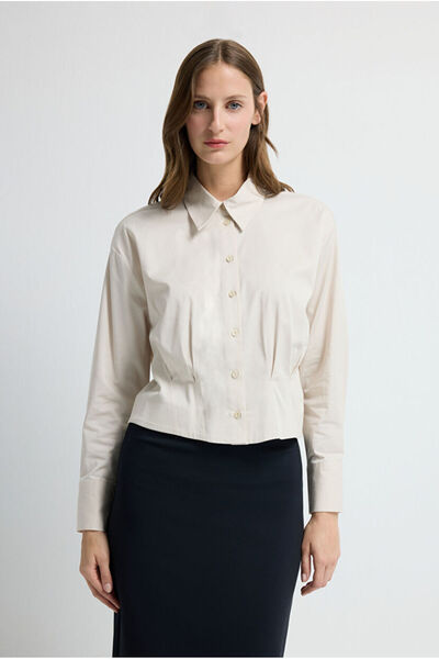 adL Pile Detaylı Gömlek