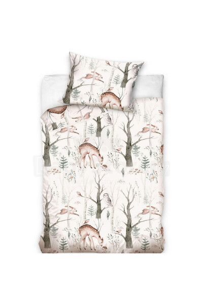 Animale Whisper children's bedding 100×135cm, 40×60 cm
