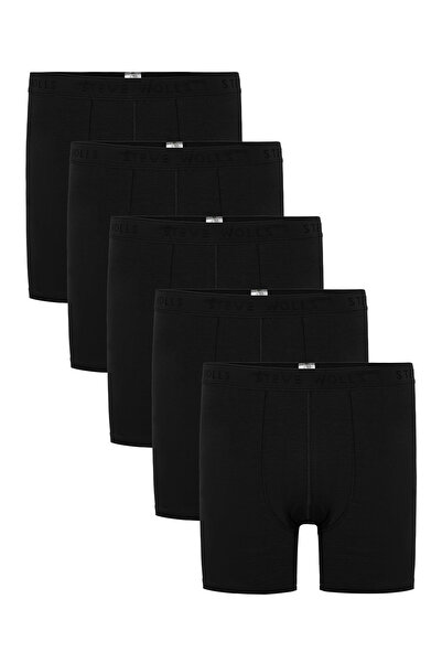 Steve Wolls Ανδρικό μπόξερ με μακρύ πόδι από μπαμπού, μεγάλο μέγεθος, 5 τεμάχ...