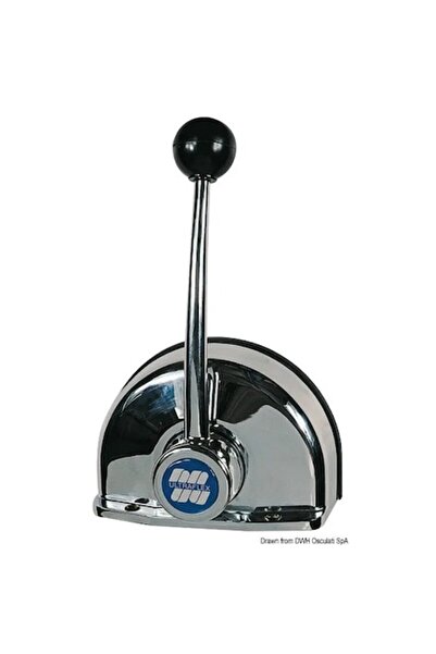 OSCULATI Cutie de viteze Uflex cu două motoare și o singură manetă