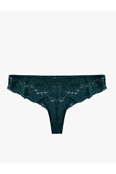 Koton Comfortable Fit Lace Brazilian Panties