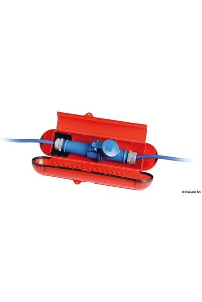 OSCULATI Waterproof Safety Box for Outlets, 93x368 mm with Padlock