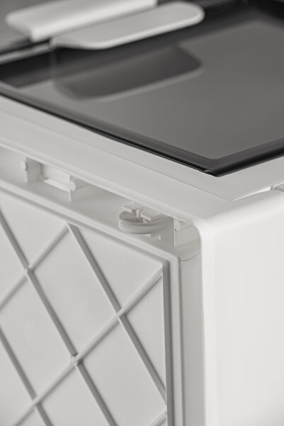 Box&Box 4 Katlı Çok Amaçlı Katlanır Banyo Mutfak Düzenleyici Dolap, Organizer, Ayakkabılık