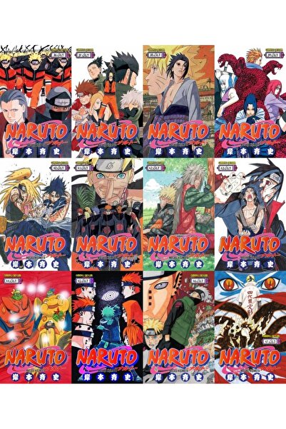 Gerekli Şeyler Yayıncılık Naruto 36-37-38-39-40-41-42-43-44-45-46-47 manga se...
