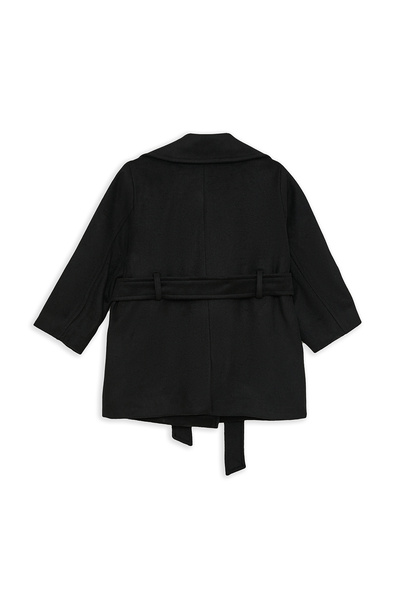 Tyess Girl Black Coat