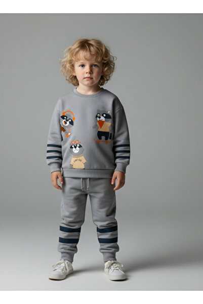 ALG Boys' Winter Tracksuit with Embroidery Details
