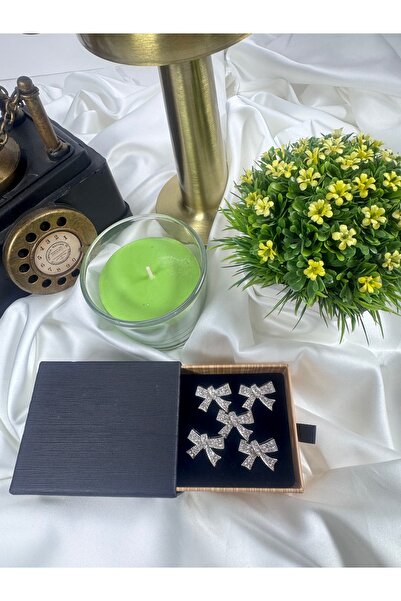 jasmina store Fiyonk modelli taşlı düğme