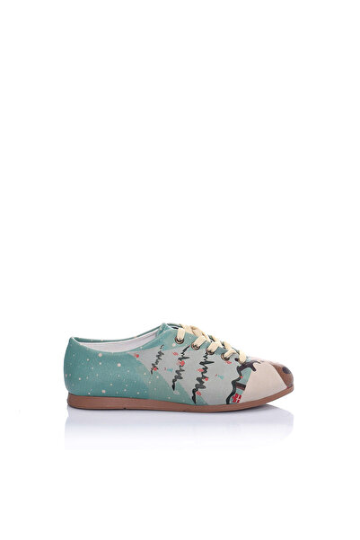Streetfly Christmas Themed Women's Oxford Shoes