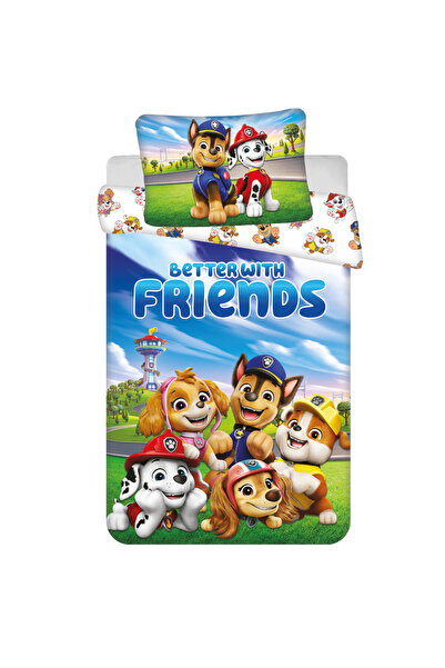 PATRULA CATELUSILOR Patrula Cățelușilor Better With Friends husa de pat pentr...