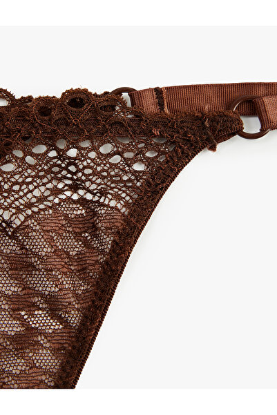 Koton Σλιπ με λεπτομέρεια από δαντέλα από μείγμα βισκόζης