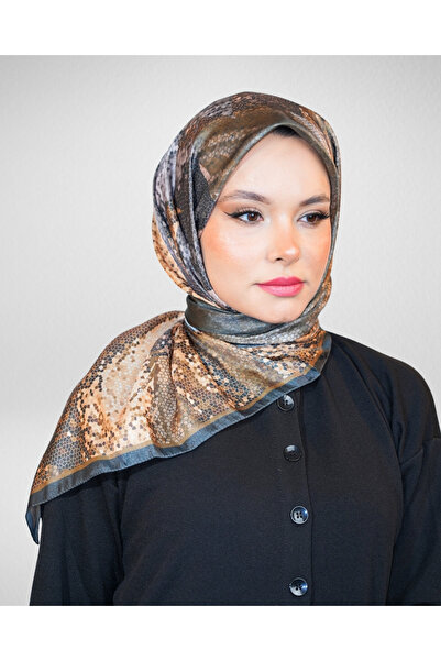 Akel Digital Crystal Scarf Patterned-4