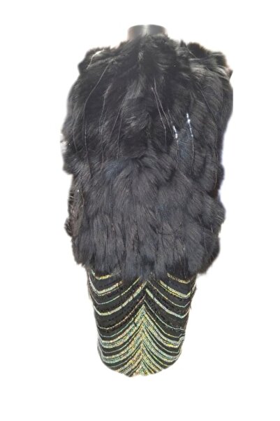 OEM natural fox fur vest, universal size