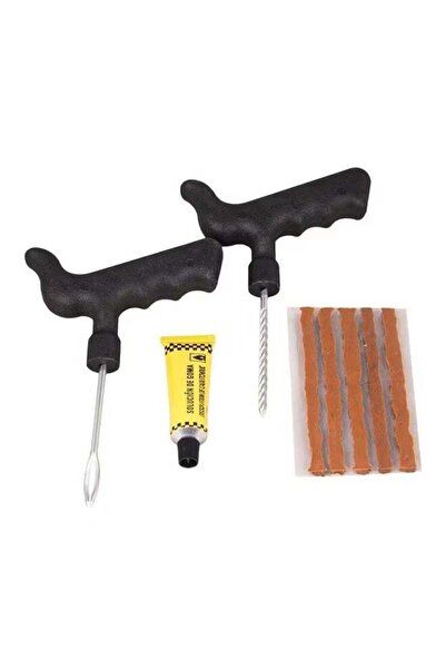 Generic 4-Piece Tubeless Tyre Puncture Repair Kit
