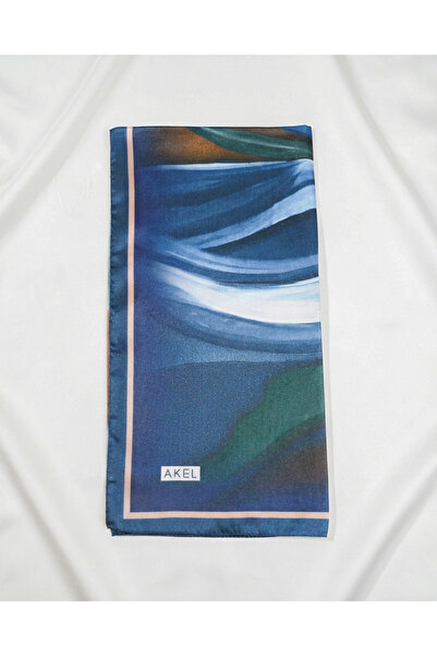 Akel Digital Crystal Scarf Patterned – Non-Slip, Shiny, and Everyday Elegance