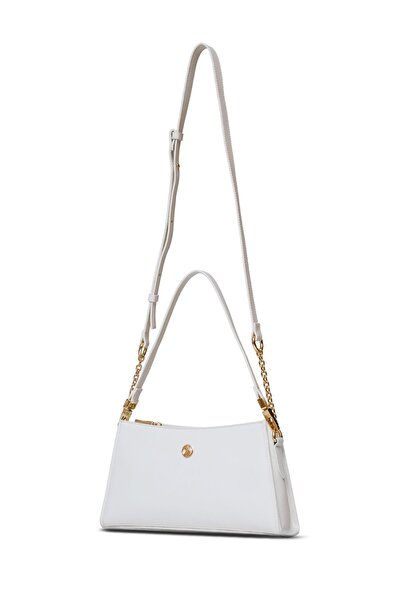 U.S. Polo Assn. Cross Strap Women's Bag White Us25134