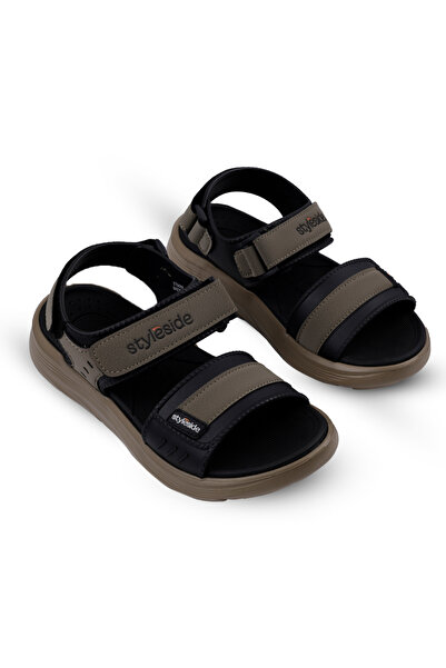 style side Casual sandal with adjustable Velcro straps