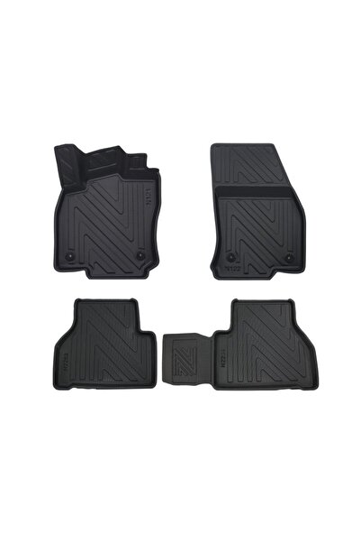 N&Z SHINE VW Caddy 2020 (+) Panelvan Uyumlu 5D Havuzlu Paspas