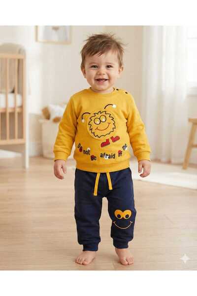 mj kids Double Printed Baby Suit