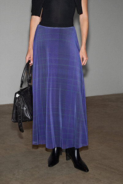 GRIMELANGE Been Women's Flexible, Soft and Multi-Colored Skirt with Printed Fabric Lining