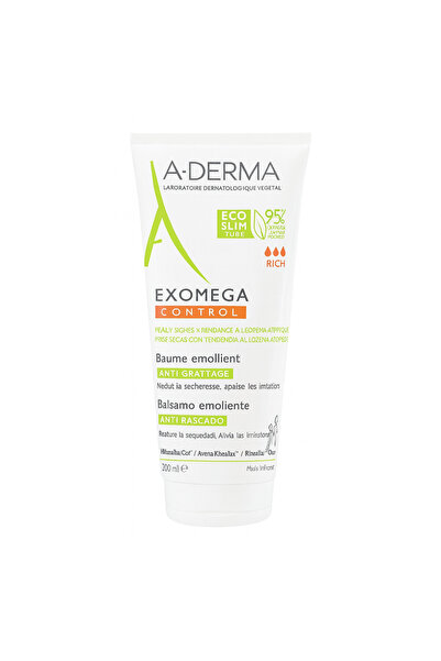 A-DERMA Skin Balm, Nourishing and Anti-Scratch, Suitable for Sensitive Skin, 200ml
