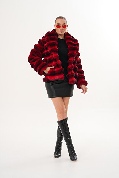 NAVY Shawl Collar Patterned Chinese Style Jacket