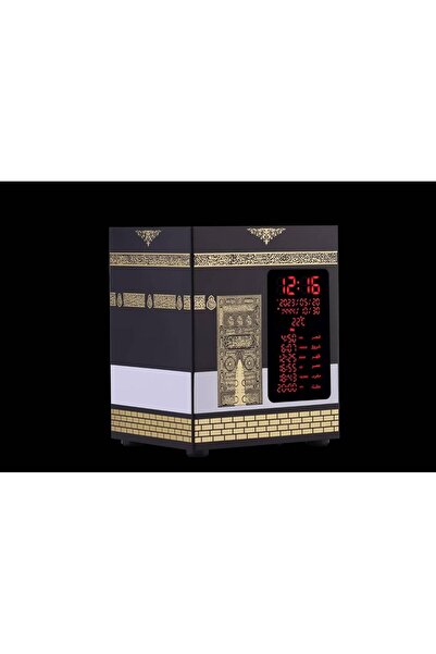 Generic Kaaba Digital Azan Clock Quran Speaker Bluetooth App Control Prayer Times Rechargeable Islamic Gift