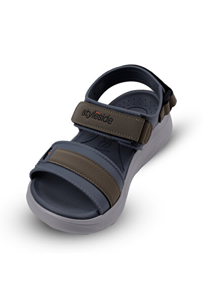 style side Casual sandal with adjustable Velcro straps