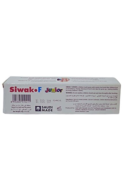 Siwak F Junior Toothpaste - Strawberry Flavor