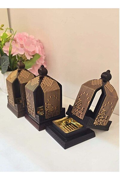 Radin Damanhoor 12 Pieces Charcoal Incense Burner Bakhoor Oud Frankincense Resin Burner for Yoga Spa