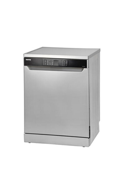 Geepas Free Standing Dishwasher GDW1464SV - 13 Place Settings, 7 Programs, Stainless Steel Tub